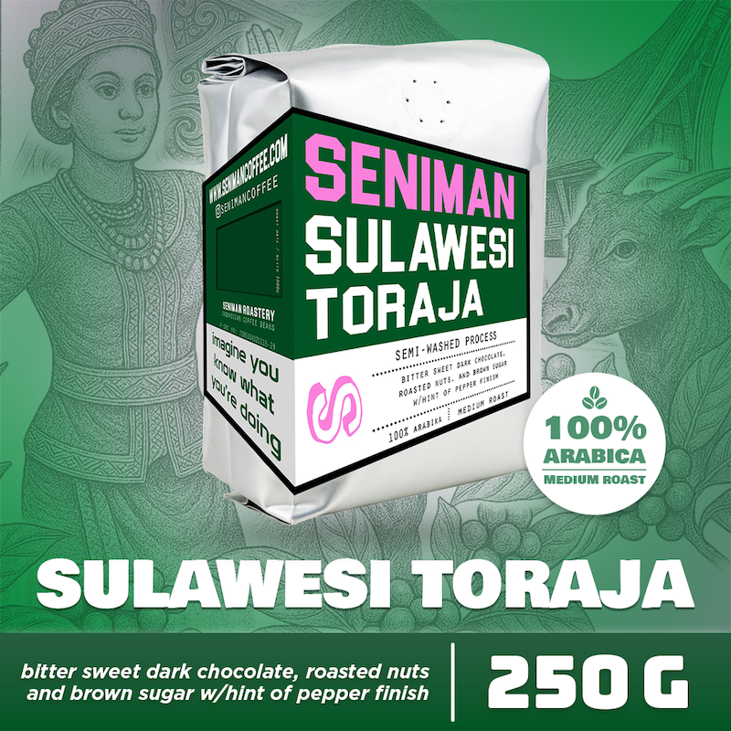 Sulawesi Toraja Semi Washed 250gr