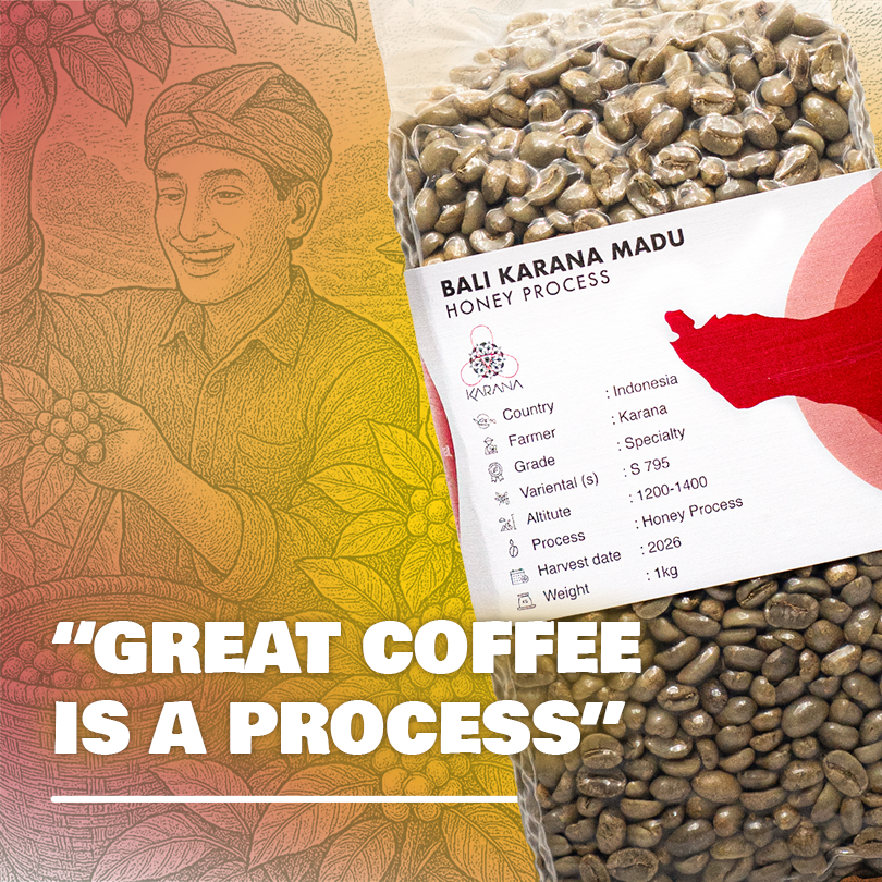 Green Bean Arabika Bali Karana Madu - Honey Process (Specialty) 1kg - Image 3