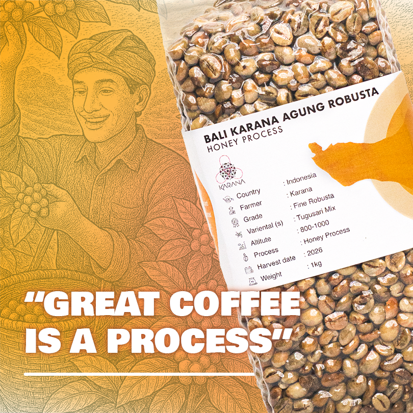 Green Bean Bali Karana Agung Robusta-Honey Process 1kg - Image 3