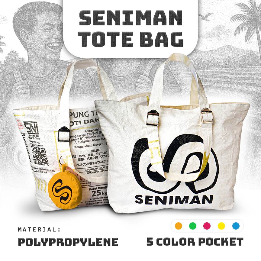 Seniman Tote Bag